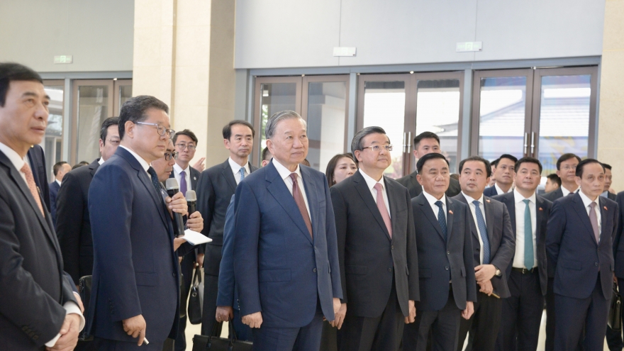 Tổng Bí thư, Chủ tịch nước Tô Lâm thăm khu mới Hùng An, tỉnh Hà Bắc, Trung Quốc