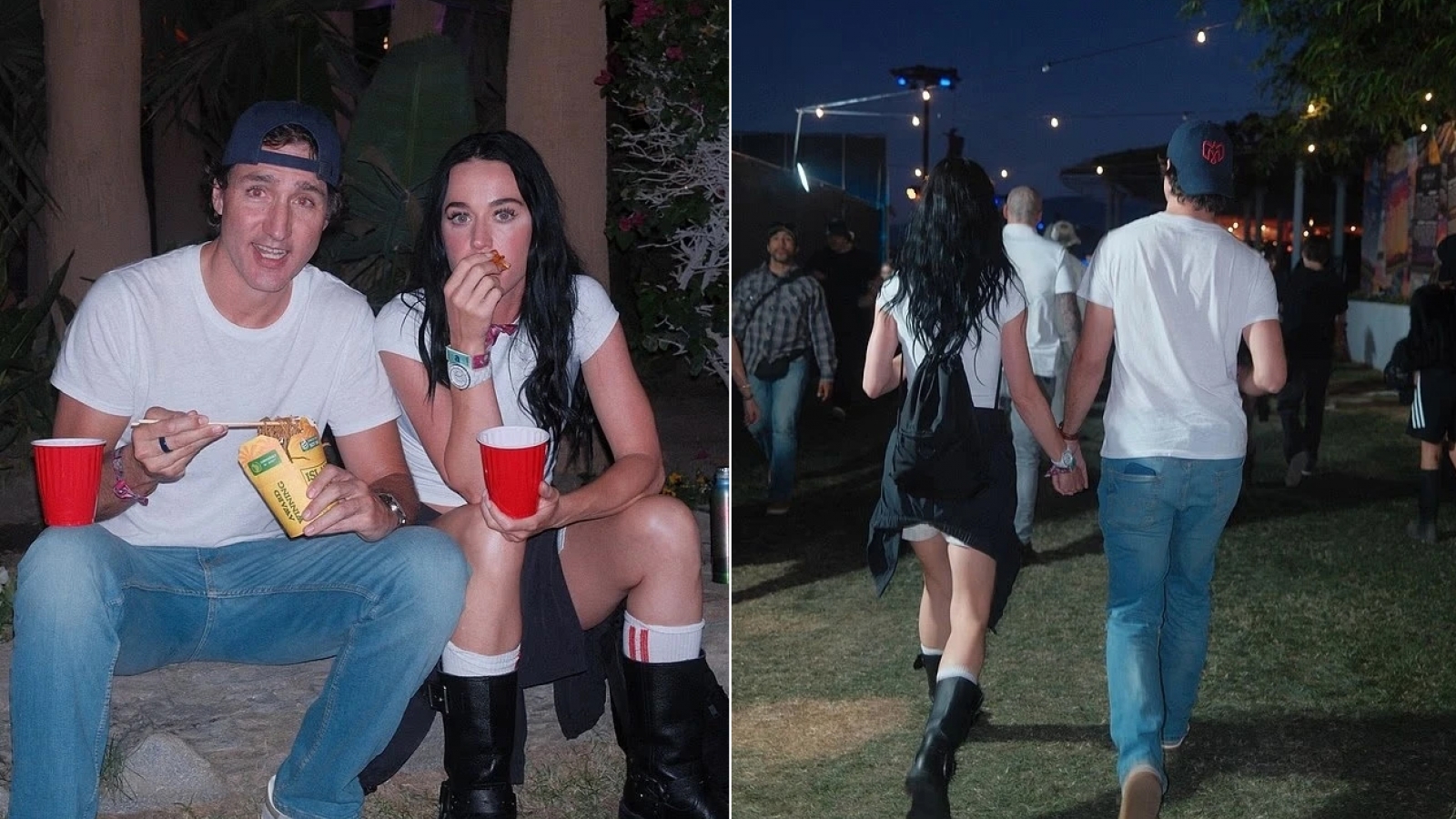 Katy Perry và cựu Thủ tướng Canada Justin Trudeau vô tư tận hưởng tình yêu