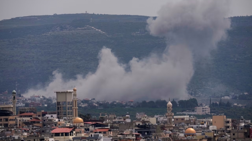 Israel tuyên bố tập kích hơn 200 mục tiêu Hezbollah ở Lebanon trong 24 giờ qua