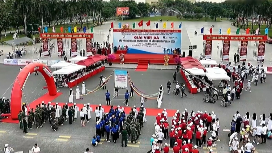 Hơn 2.000 VĐV tranh tài giải Việt dã Báo và PTTH Đà Nẵng lần thứ I năm 2026