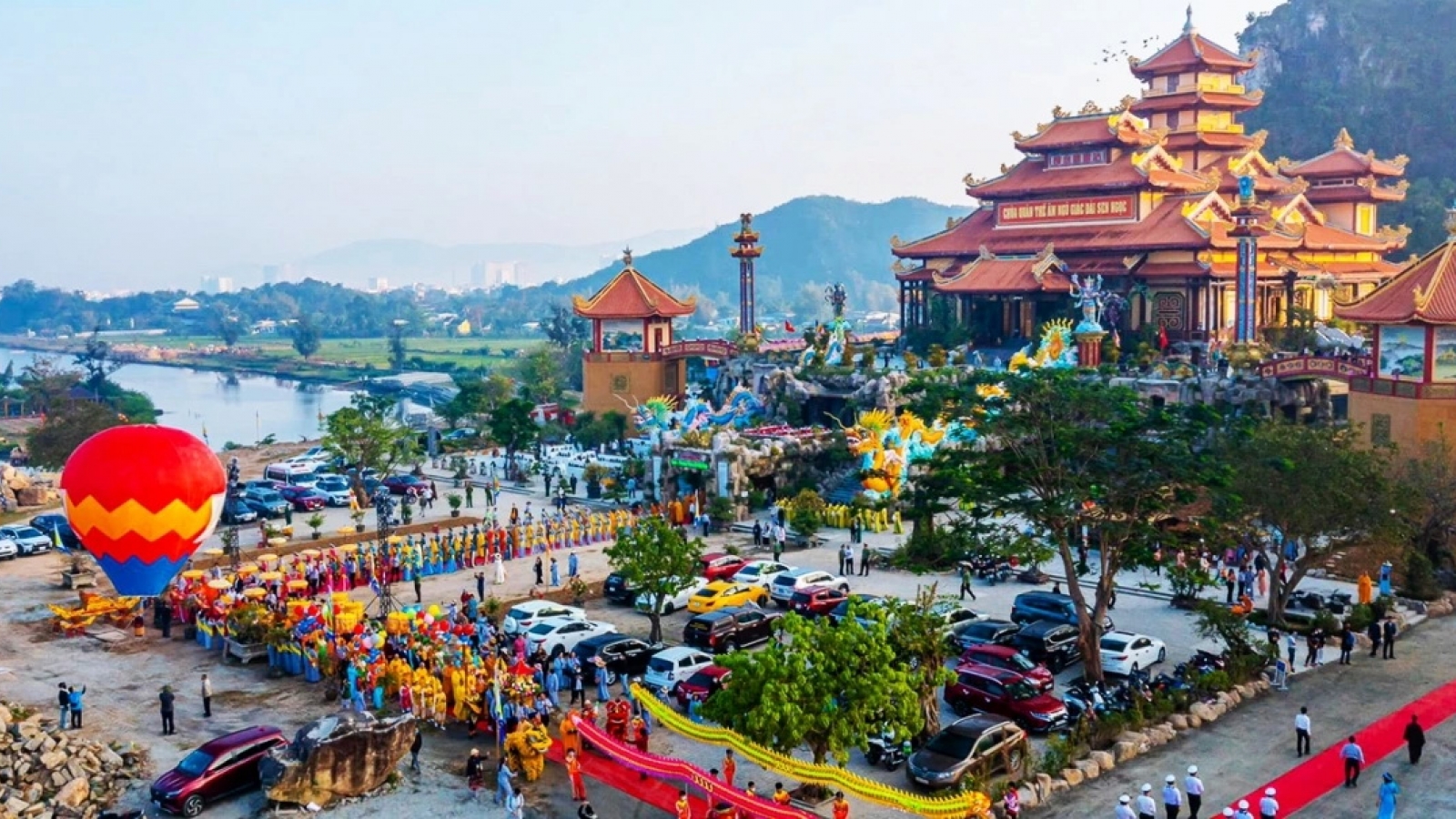 Cấm xe tải lưu thông đường Trần Đại Nghĩa - Lê Văn Hiến phục vụ Lễ hội Quán Thế Âm