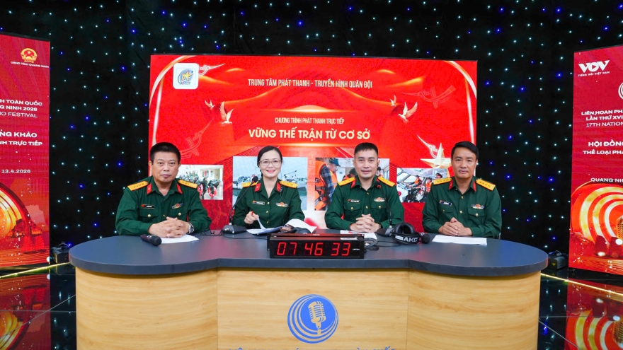 Phát thanh trực tiếp: “Thắp lửa” LHPT toàn quốc lần thứ XVII