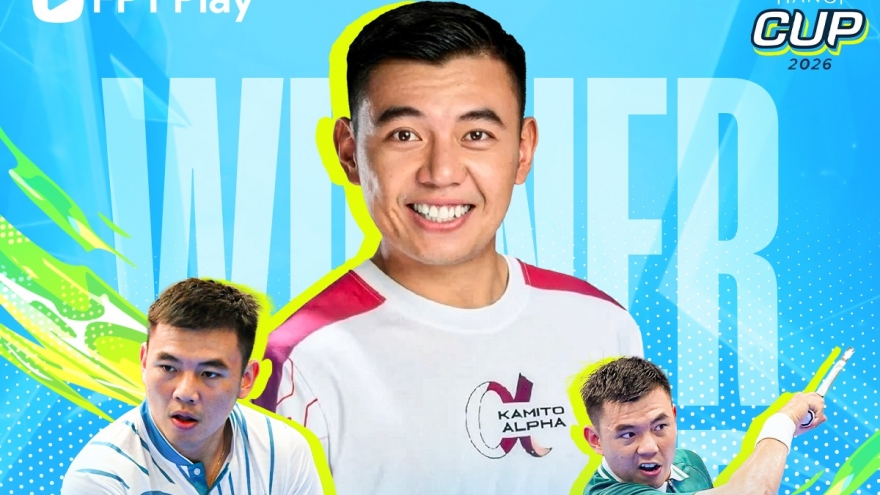 Thắng thuyết phục Trương Vinh Hiển, Lý Hoàng Nam vô địch PPA Hanoi Cup 2026