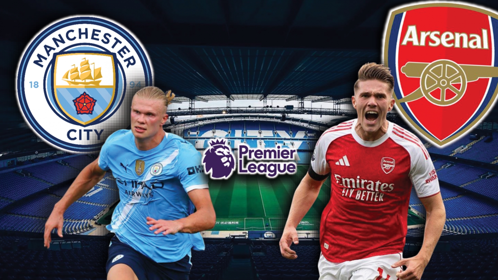 Dự đoán kết quả và đội hình ra sân trận Man City vs Arsenal vòng 33 Ngoại hạng Anh