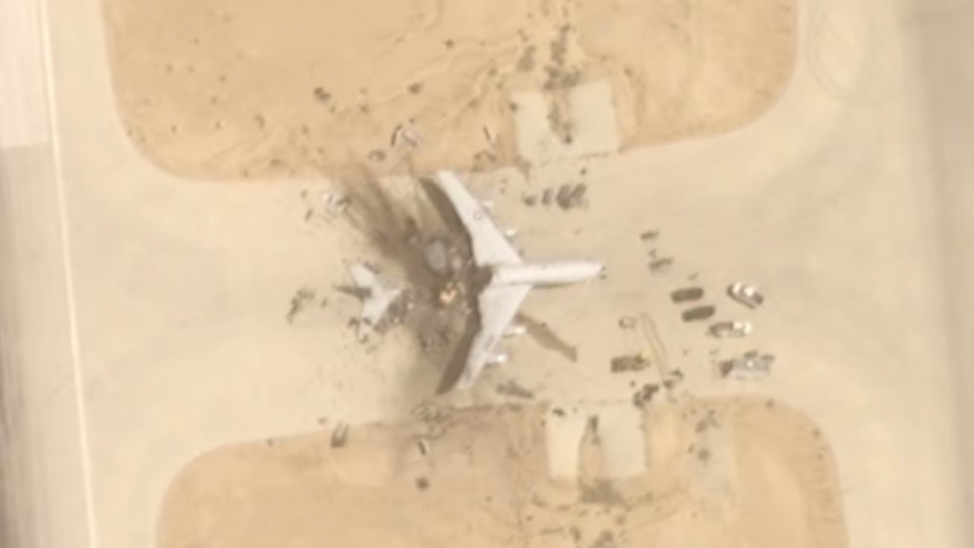 Ảnh vệ tinh mới xác nhận máy bay E-3 Sentry của Mỹ ở Saudi Arabia bị phá hủy