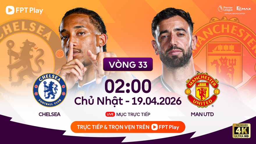Lịch thi đấu bóng đá hôm nay 18/4: Nóng bỏng cuộc đua top 5