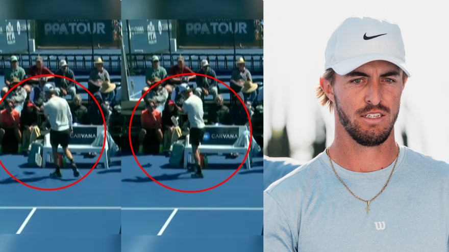 Ném vợt trúng khán giả, ngôi sao Pickleball bị loại khỏi giải đấu của PPA Tour