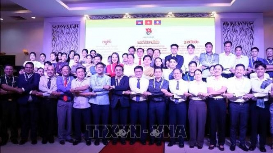 Lao, Cambodian students welcome traditional New Year in HCM City