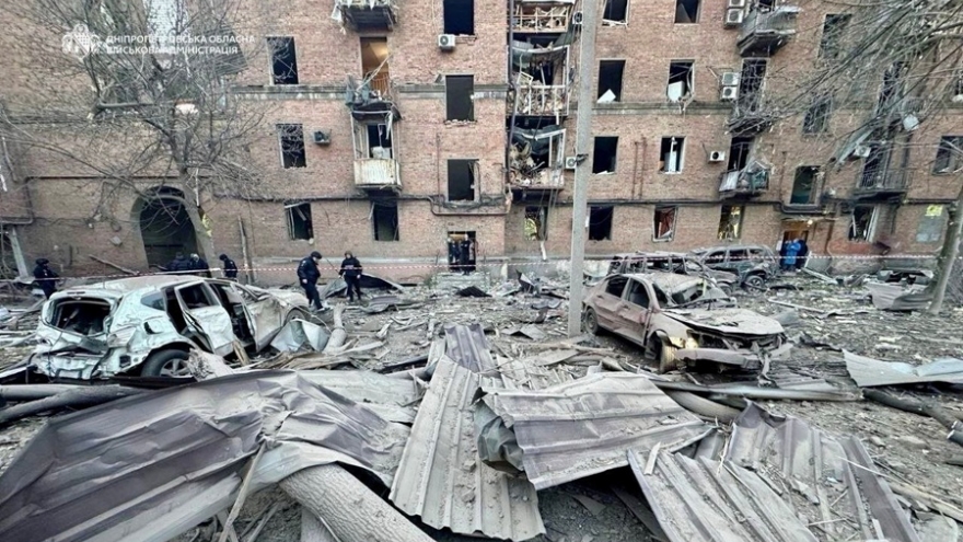 Nga tập kích quy mô lớn vào miền Đông Ukraine