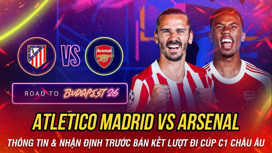 Nhận định Atletico Madrid vs Arsenal bán kết lượt đi Cúp C1 châu Âu 2025/2026