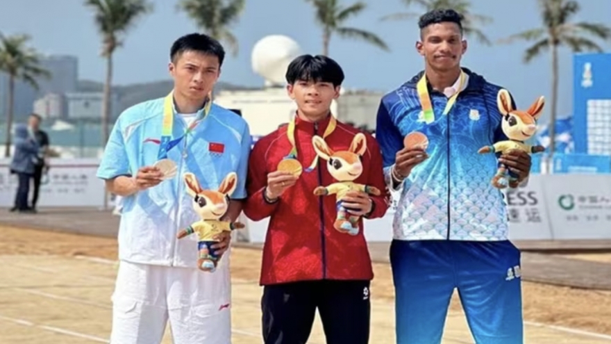 Athletics brings second gold for Vietnam at Asian Beach Games 2026