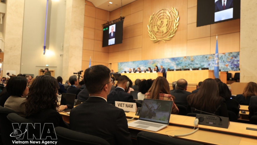 Vietnam affirms responsible role at UN Human Rights Council