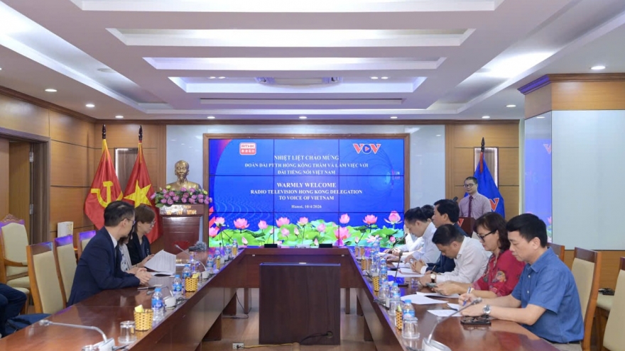 VOV ký thỏa thuận hợp tác với Đài PT-TH Hong Kong (Trung Quốc)