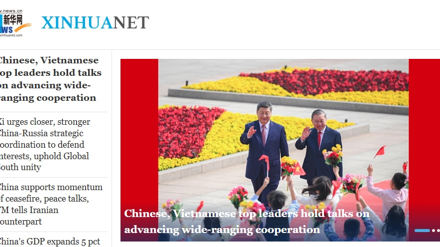 Truyền thông quốc tế đánh giá tích cực chuyến thăm Trung Quốc của Tổng Bí thư, Chủ tịch nước Tô Lâm