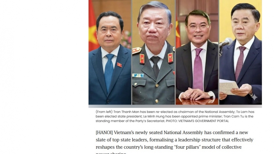 Truyền thông Đông Nam Á đánh giá cao việc Việt Nam kiện toàn lãnh đạo cấp cao