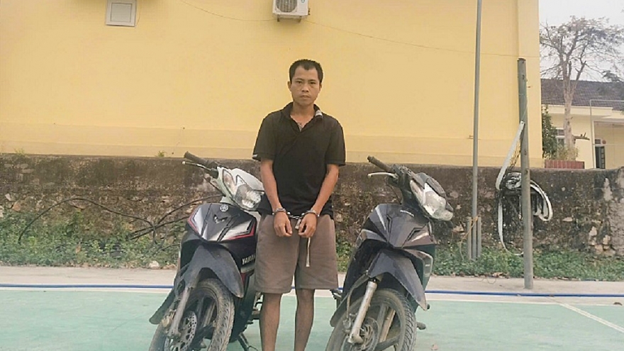 Khởi tố đối tượng trộm cắp 4 xe máy ở Nghệ An