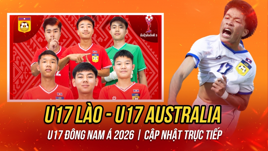 Trực tiếp U17 Lào 0-5 U17 Australia: Cơn mưa bàn thắng