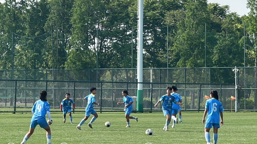 U17 nữ Việt Nam lên phương án cho trận mở màn gặp U17 Thái Lan
