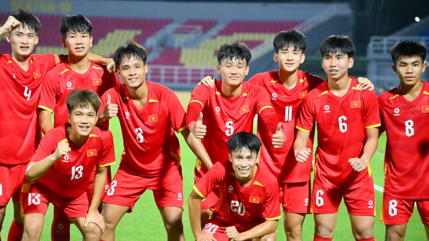 U17 Việt Nam đi vào lịch sử Đông Nam Á, hai cầu thủ được vinh danh