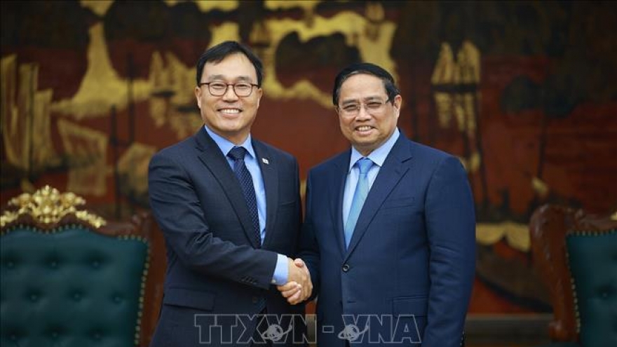 Thủ tướng Phạm Minh Chính tiếp Đại sứ Hàn Quốc tại Việt Nam