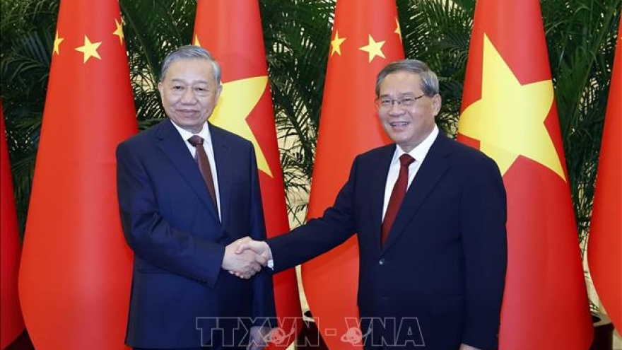 Tổng Bí thư, Chủ tịch nước Tô Lâm hội kiến Thủ tướng Trung Quốc Lý Cường