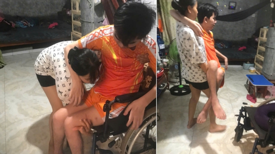 Mỗi sáng bế chồng liệt ra sân, 5 năm sau vợ trẻ ở An Giang nhận điều kỳ diệu