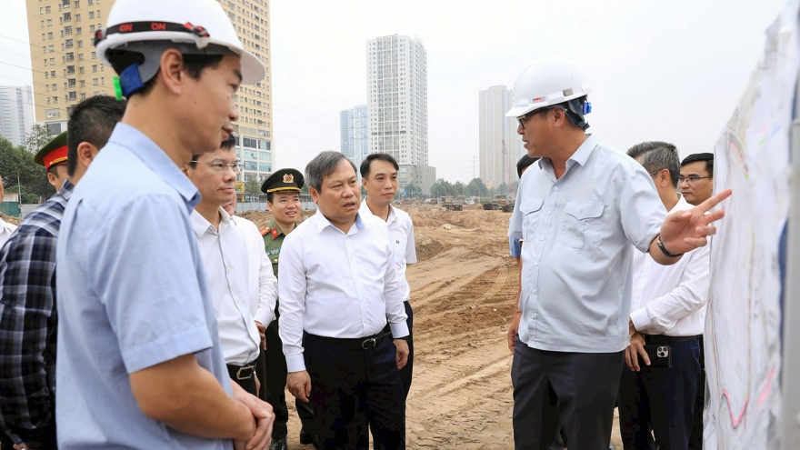 Chủ tịch UBND Hà Nội kiểm tra, thúc tiến độ các dự án khẩn cấp chống ngập