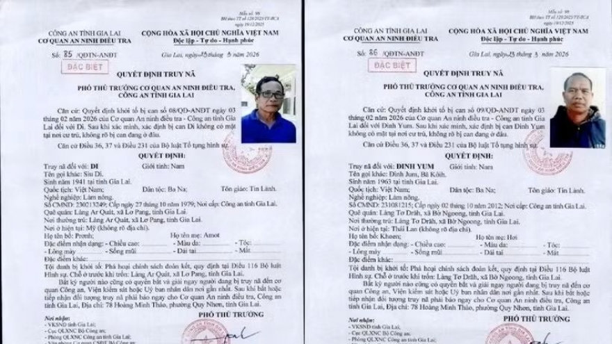 Two wanted for abusing religious cover to undermine national unity policy