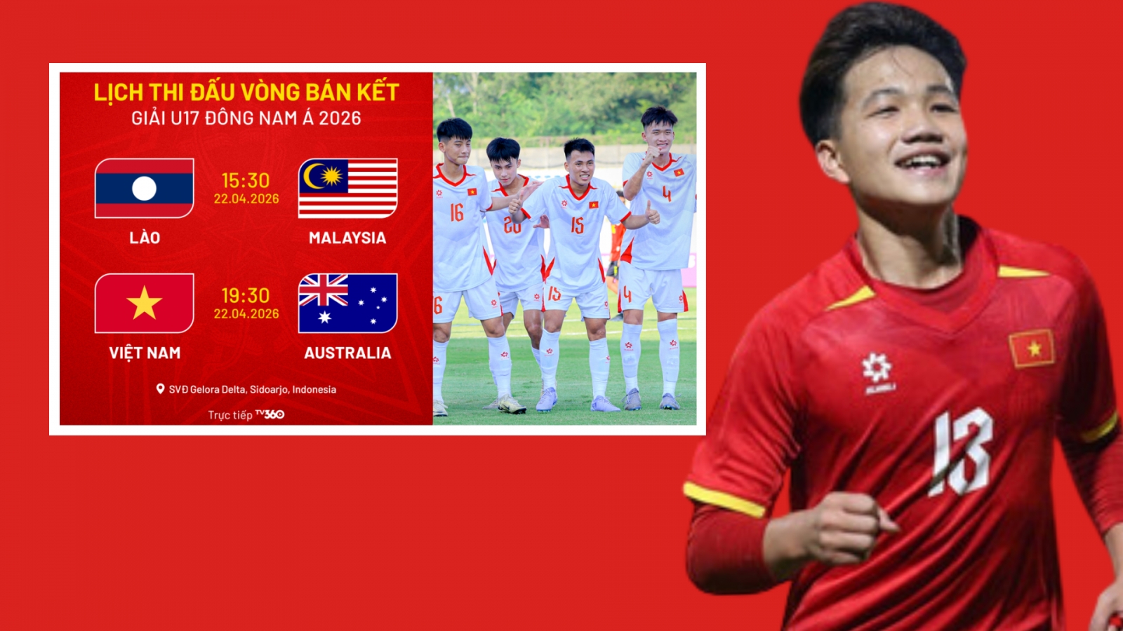 Xem trực tiếp U17 Việt Nam vs U17 Australia ở đâu?