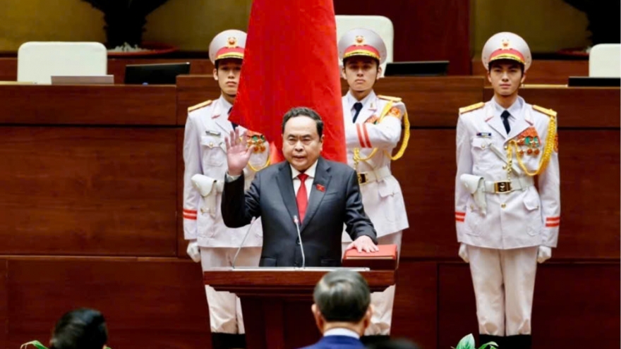 Điện và thư chúc mừng đồng chí Trần Thanh Mẫn được bầu giữ chức Chủ tịch Quốc hội