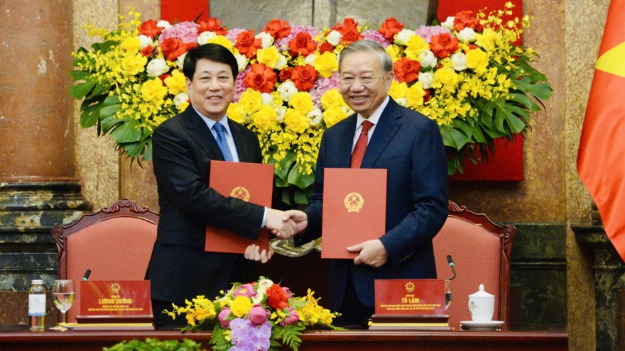 Hội nghị bàn giao các nhiệm vụ của Chủ tịch nước tới Tổng Bí thư, Chủ tịch nước Tô Lâm