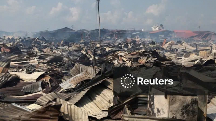 Malaysia: Hỏa hoạn thiêu rụi hơn 1.000 ngôi nhà, ảnh hưởng 9.000 cư dân