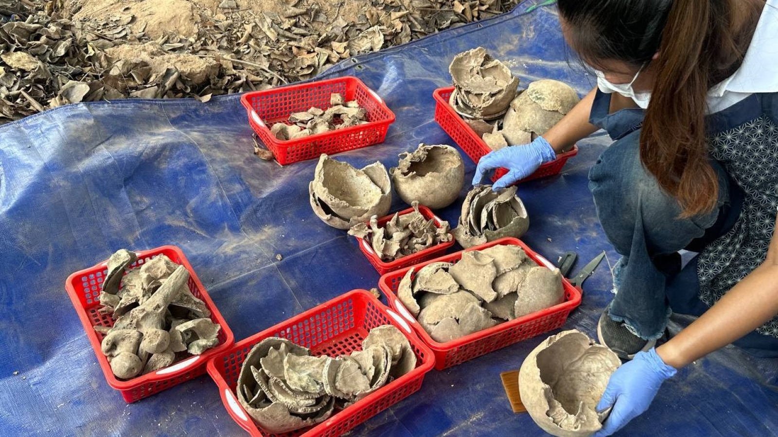 Campuchia phát hiện hài cốt của 800 nạn nhân Khmer Đỏ