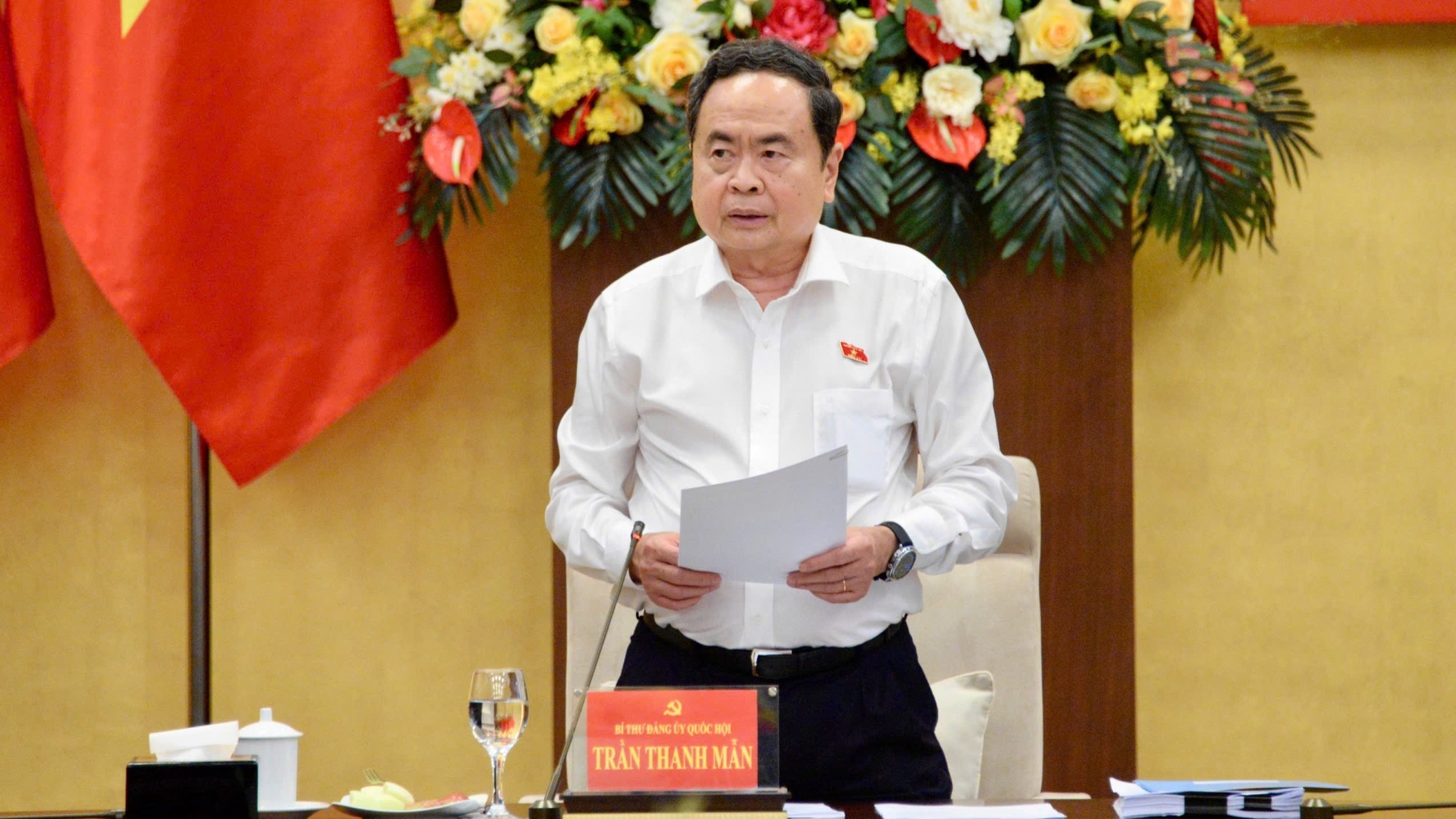 Ban Thường vụ Đảng ủy Quốc hội xem xét, cho ý kiến về công tác cán bộ