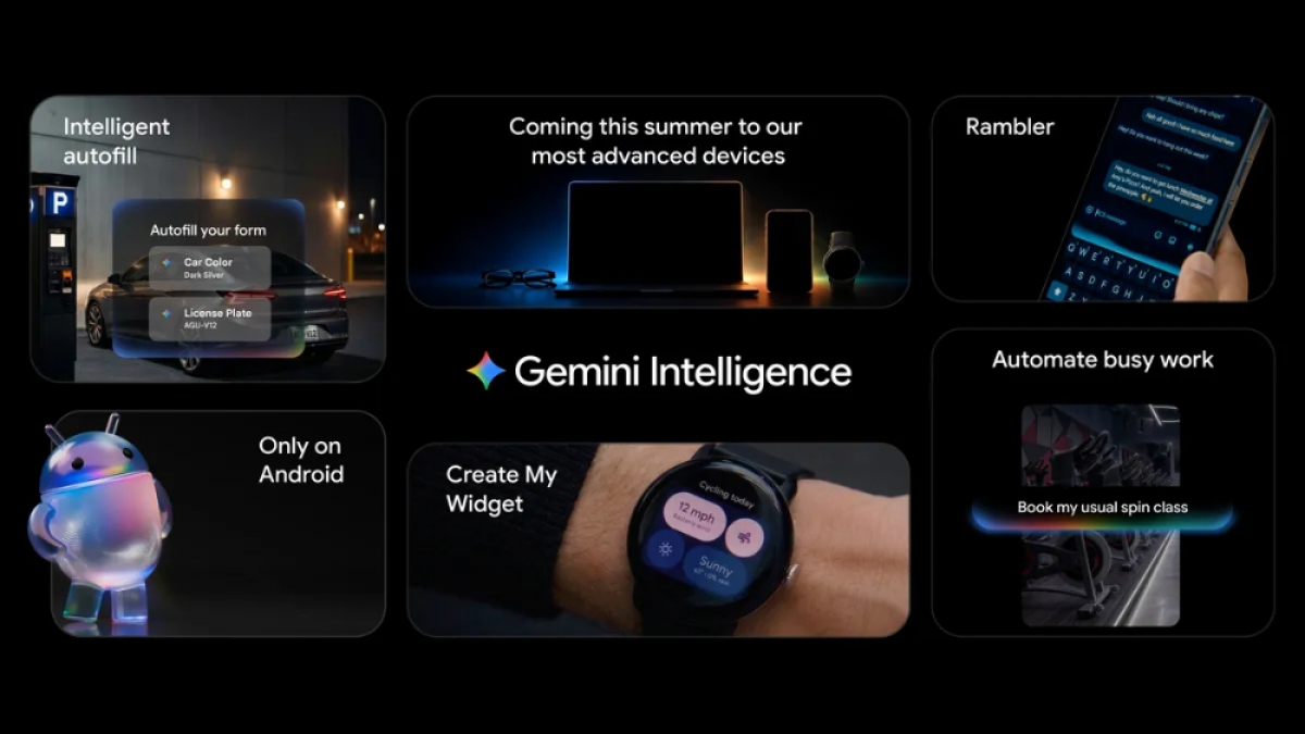 Gemini Intelligence sẽ thay đổi cách người dùng Android sử dụng điện thoại