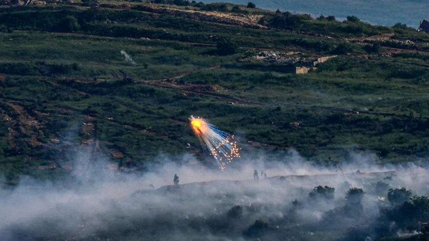 Quân đội Israel tiến hành chiến dịch dọc theo sông Litani ở miền Nam Lebanon