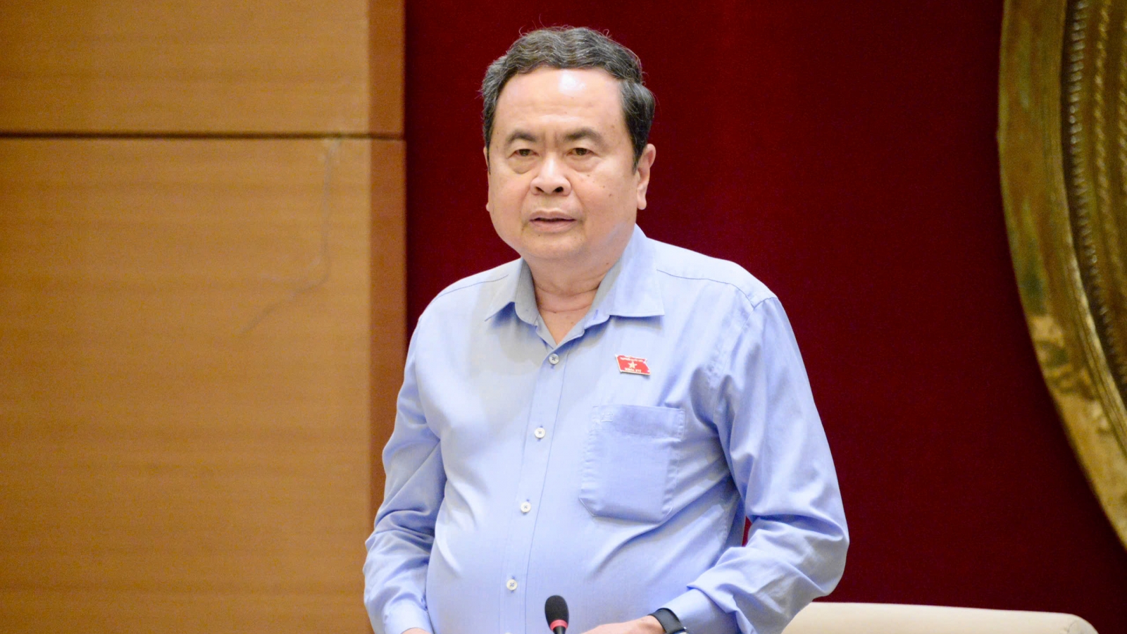 Chủ tịch Quốc hội làm việc với Thường trực Ủy ban Pháp luật và Tư pháp