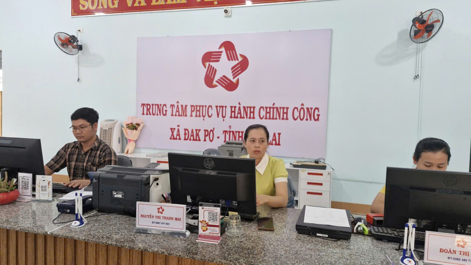 Giải quyết chế độ cho cán bộ không chuyên trách, một số được sắp xếp vị trí mới