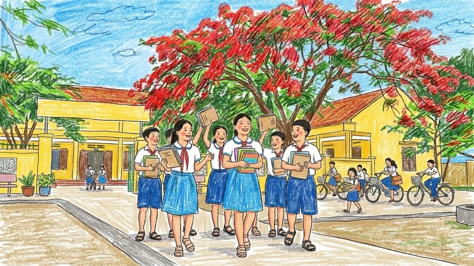 Mùa hoa phượng nở