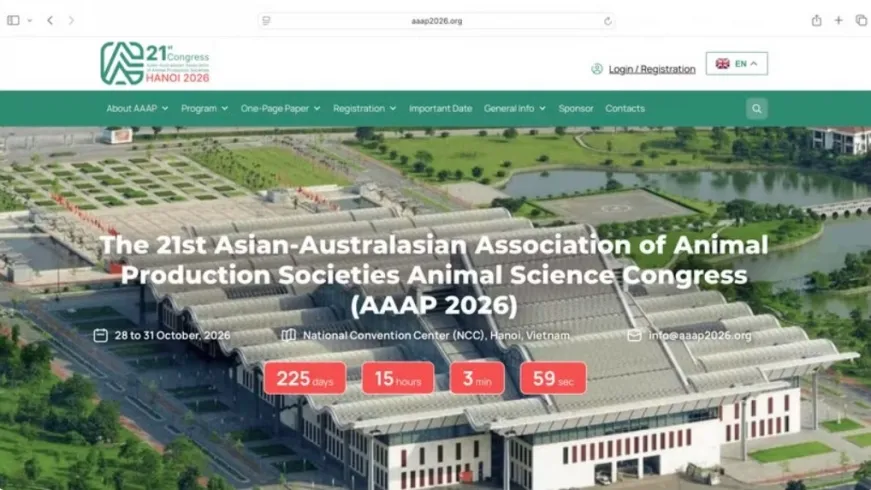 Vietnam to host 21st AAAP animal science congress
