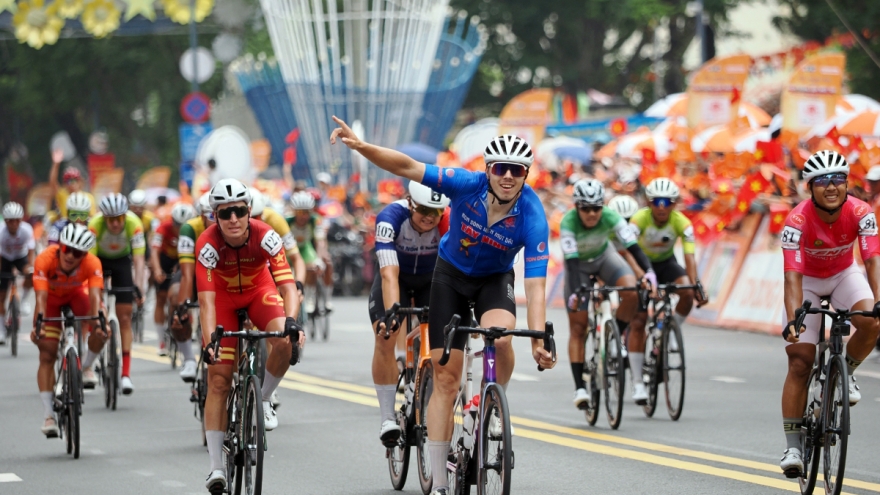 HCM City Television Cycling Cup: Dzianis Marchuk wins dramatic final stage