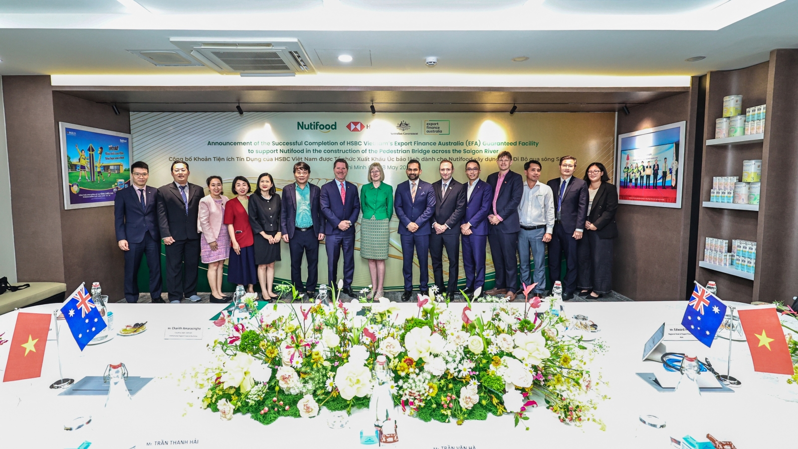 HSBC arranges EFA-backed loan for Nutifood’s passenger bridge project