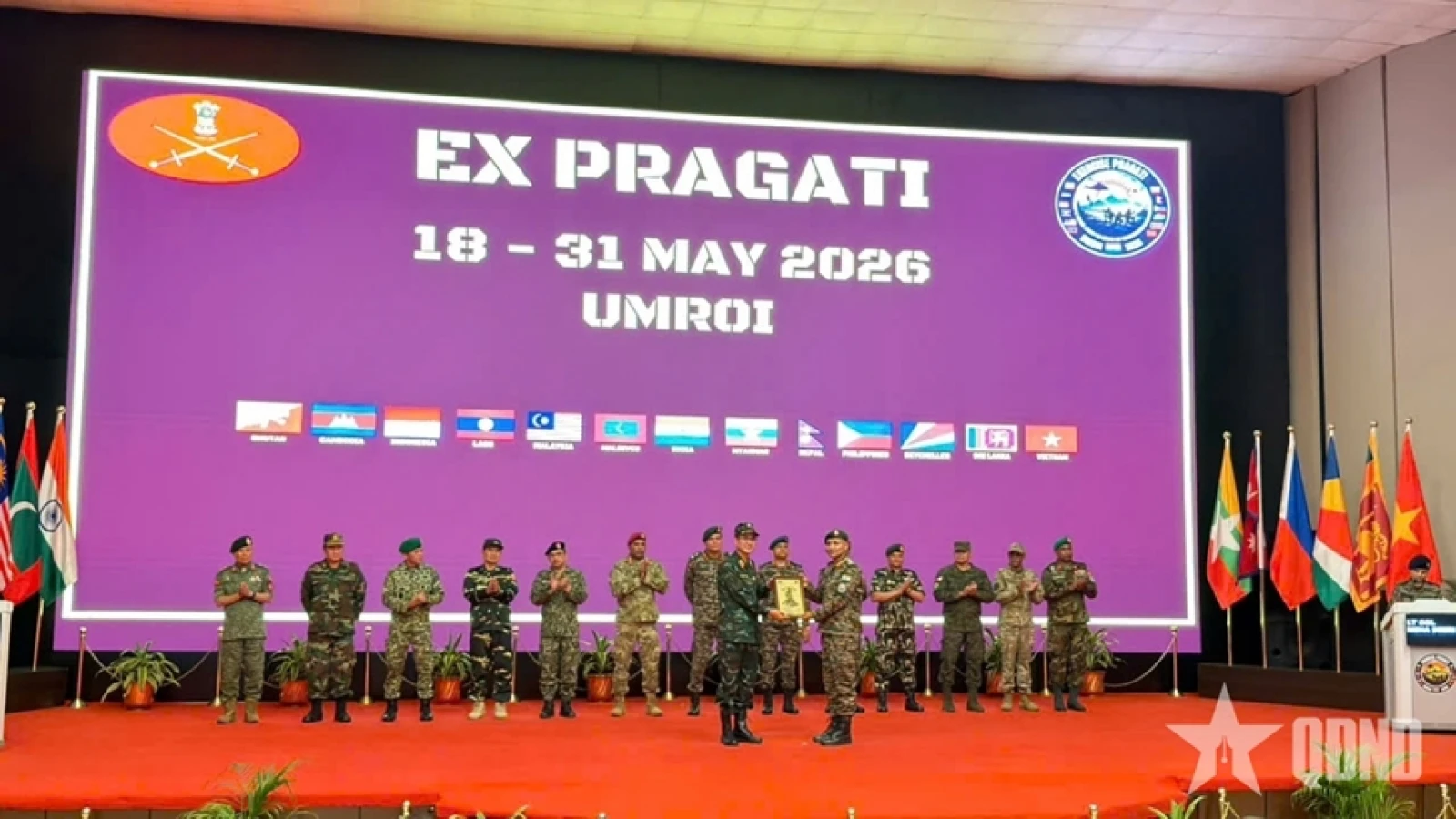 Vietnam completes multinational peacekeeping exercise PRAGATI-I in India