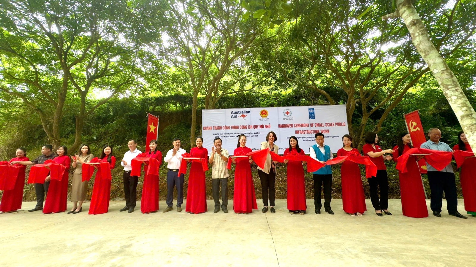 Delegation visits flood-hit communities rebuilding after 2025 storms