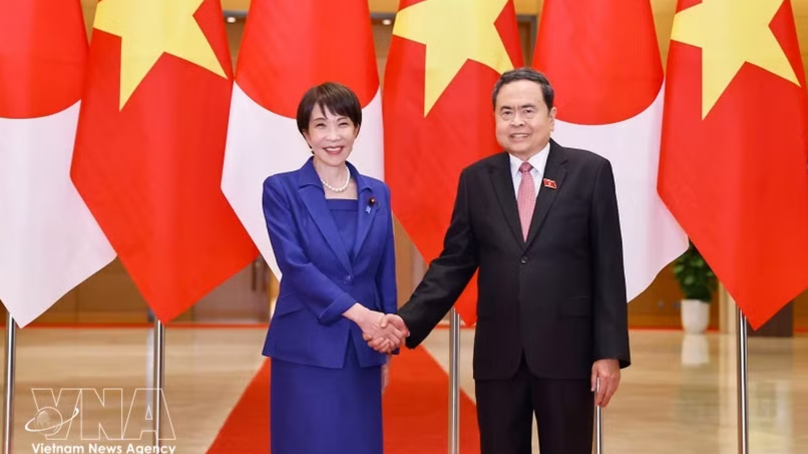 NA Chairman meets with Japanese PM