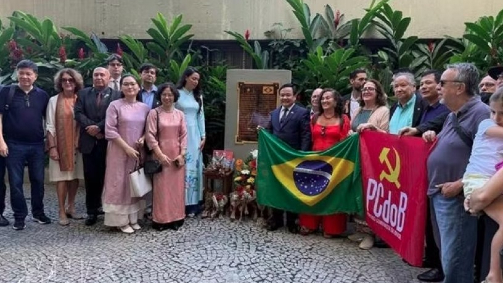 Ceremony in Brazil honours President Ho Chi Minh, Vietnam–Brazil friendship
