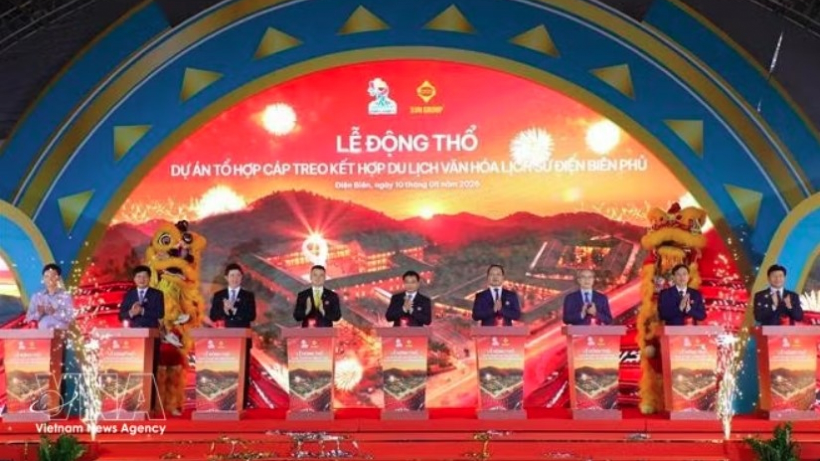 Dien Bien Phu cultural-historical tourism, cable car complex project launched