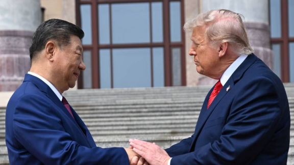 Ông Trump và nghệ thuật hình ảnh chính trị trong chuyến công du Bắc Kinh