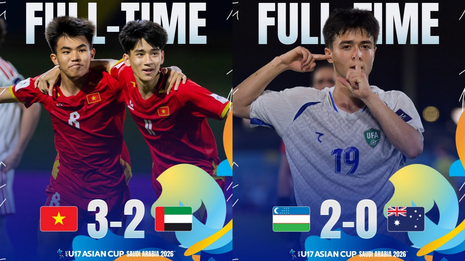 Kết quả U17 châu Á 2026 hôm nay 14/5: U17 Việt Nam gặp lại U17 Australia