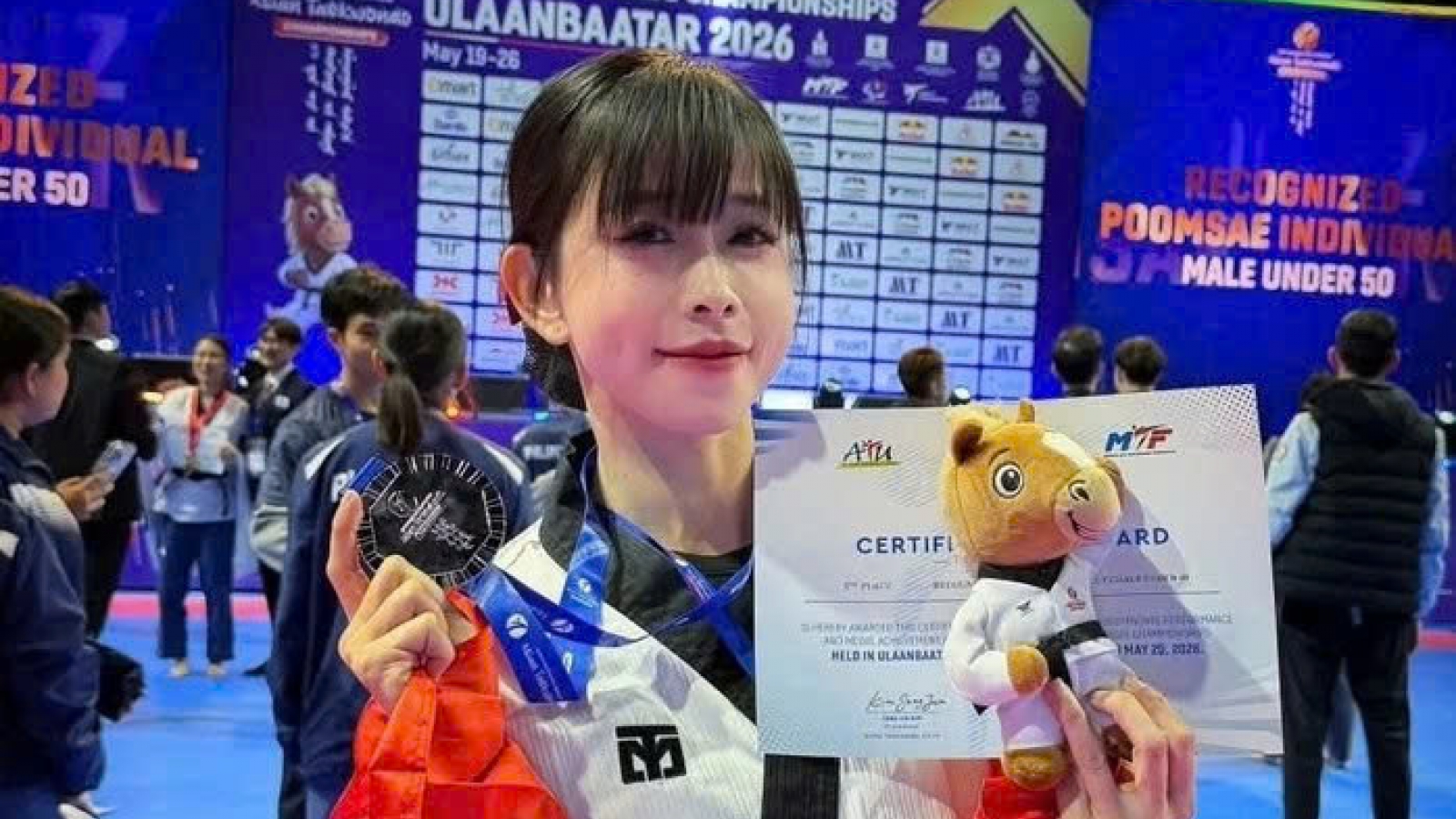 Vietnam claim two golds at Asian Taekwondo Championships